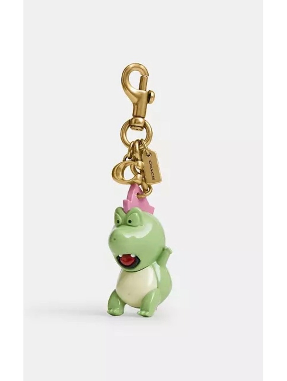 Coach X Braindead Darby Dino Charm NWT